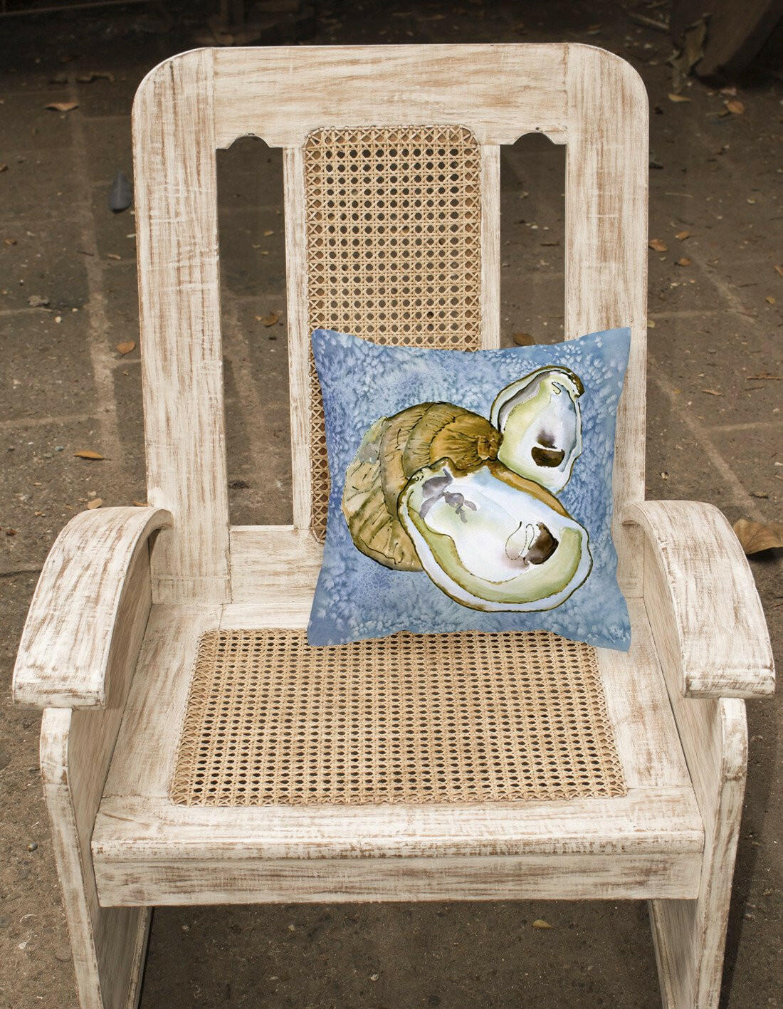 Oyster Decorative   Canvas Fabric Pillow - the-store.com