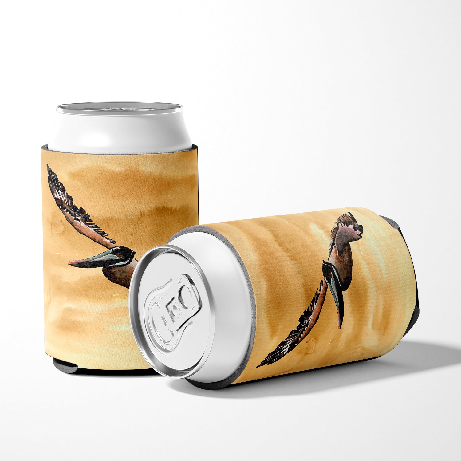 Bird - Pelican Can or Bottle Beverage Insulator Hugger