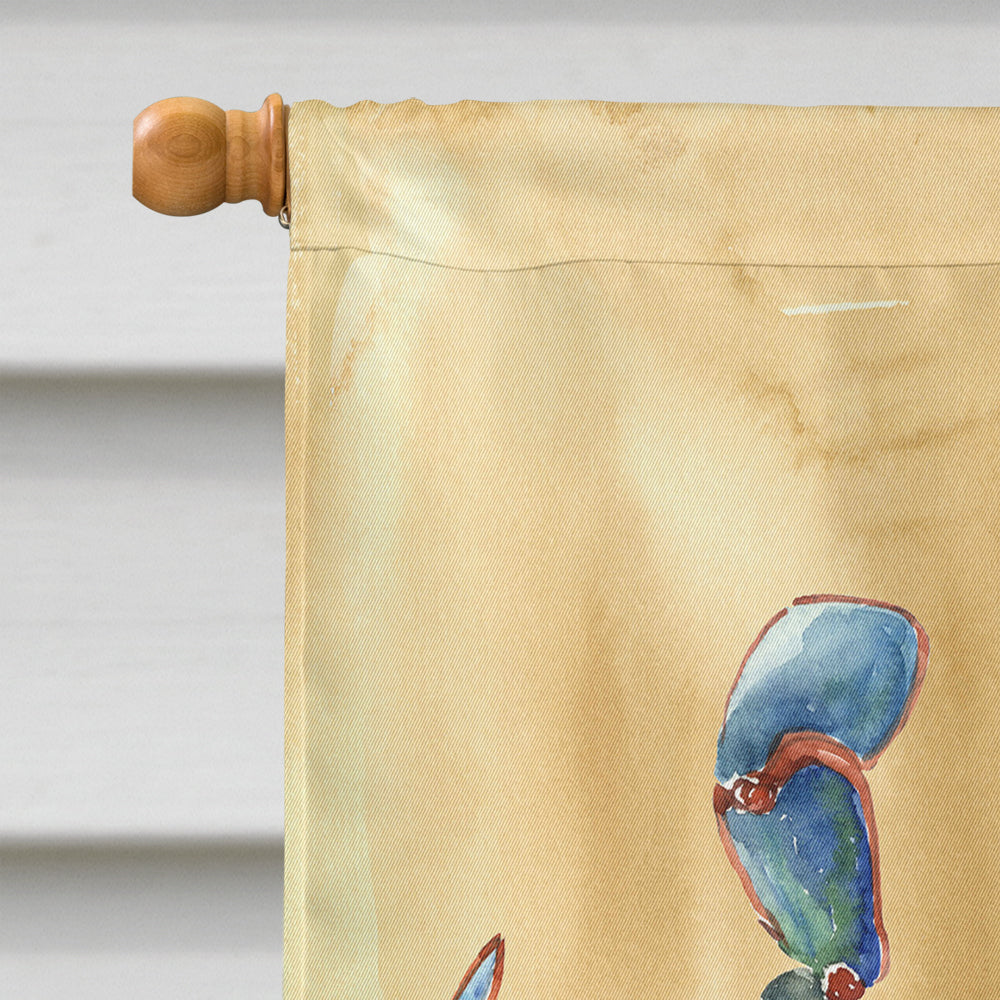 Crab  Flag Canvas House Size  the-store.com.