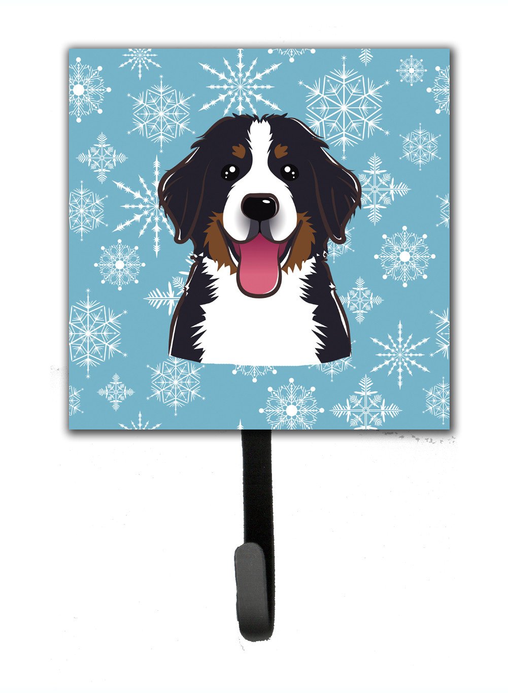 Snowflake Bernese Mountain Dog Leash or Key Holder BB1671SH4 by Caroline&#39;s Treasures