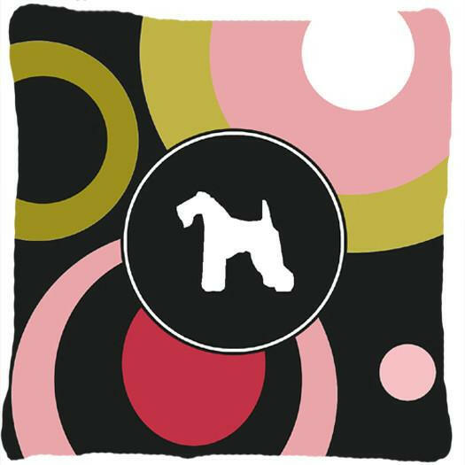 Kerry Blue Terrier Decorative   Canvas Fabric Pillow by Caroline's Treasures