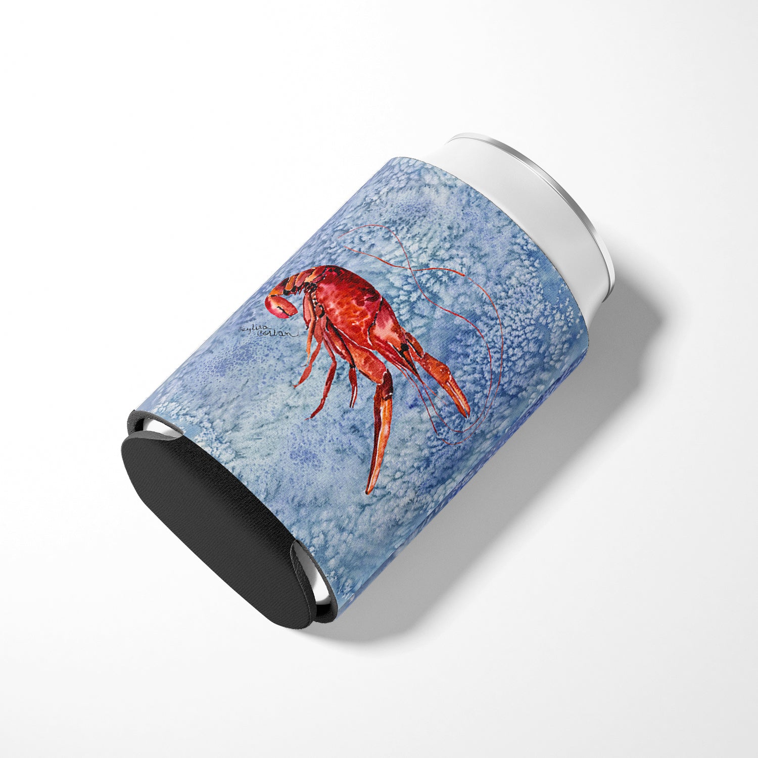 Crawfish Can or Bottle Beverage Insulator Hugger.