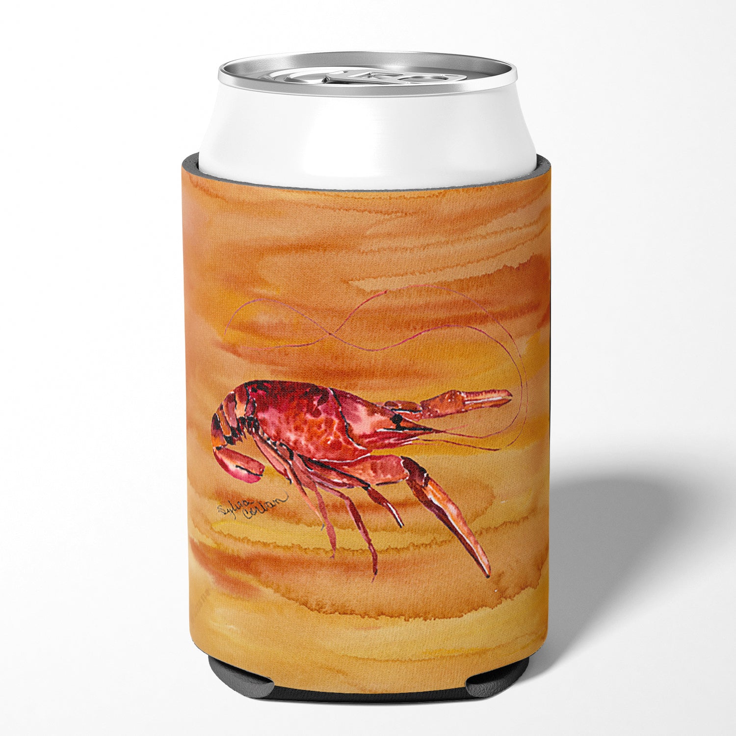 Crawfish Can or Bottle Beverage Insulator Hugger.