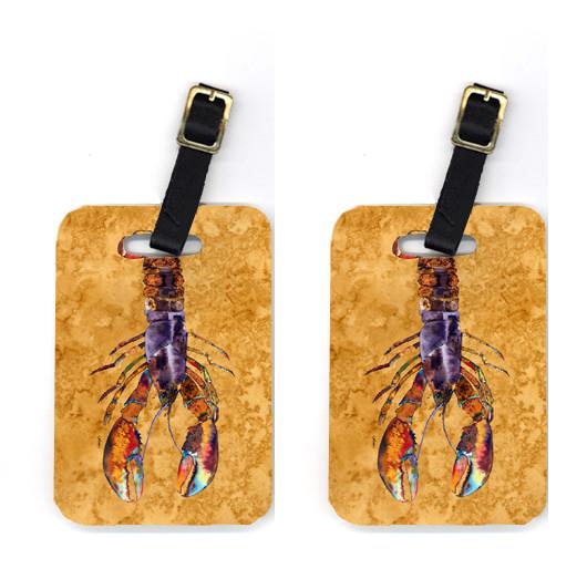 Pair of Lobster Luggage Tags by Caroline&#39;s Treasures