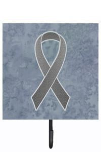 Grey Ribbon for Brain Cancer Awareness Leash or Key Holder AN1211SH4 by Caroline&#39;s Treasures