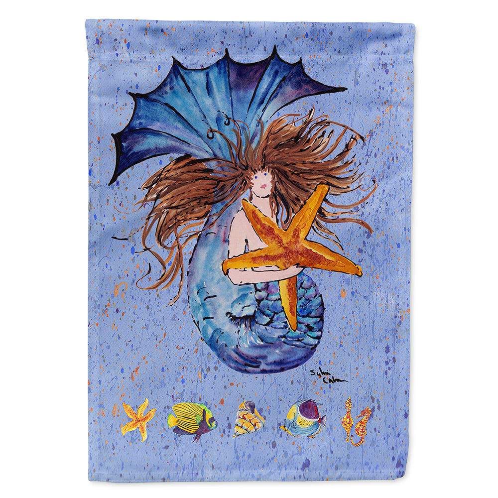 Mermaid Flag Canvas House Size