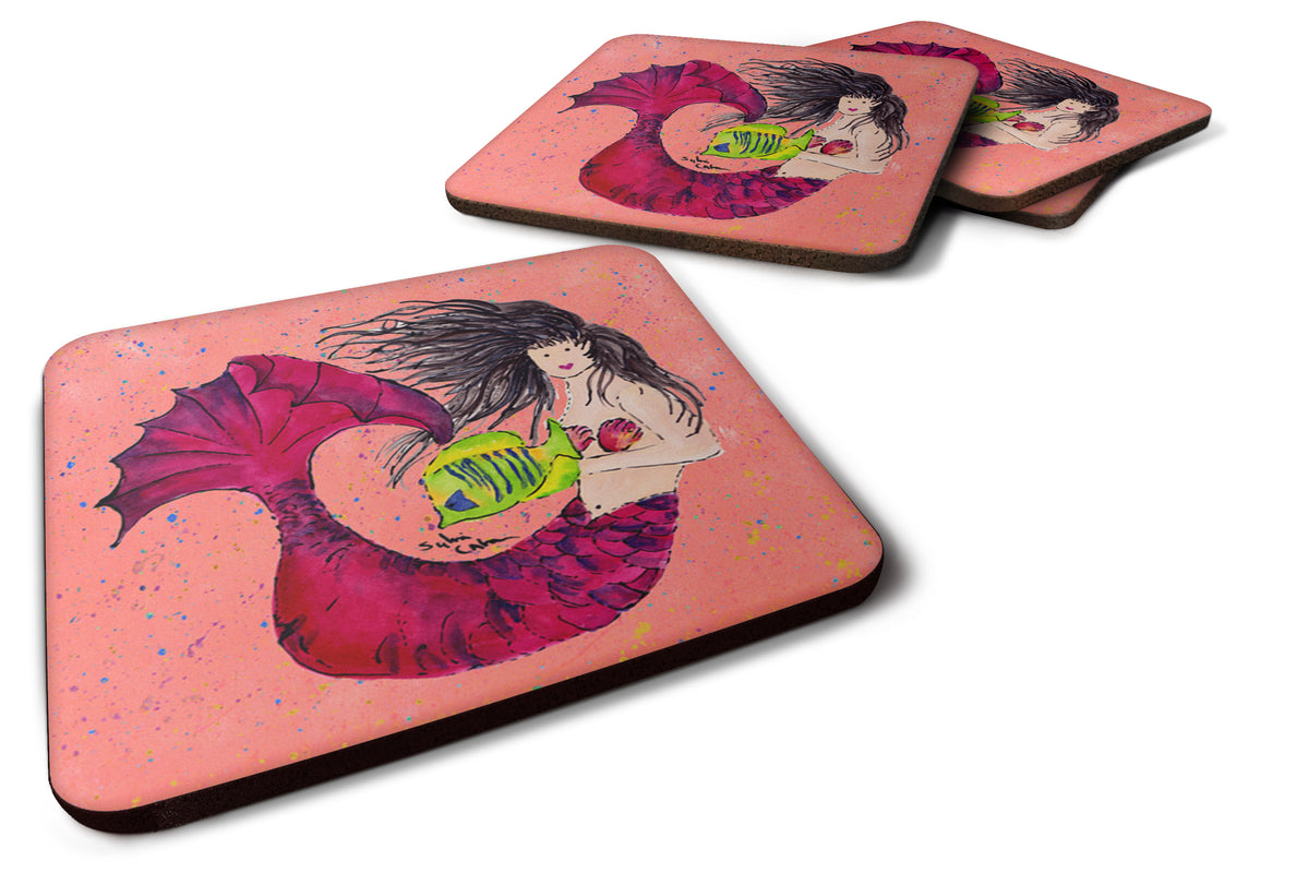 Set of 4 Mermaid Foam Coasters - the-store.com