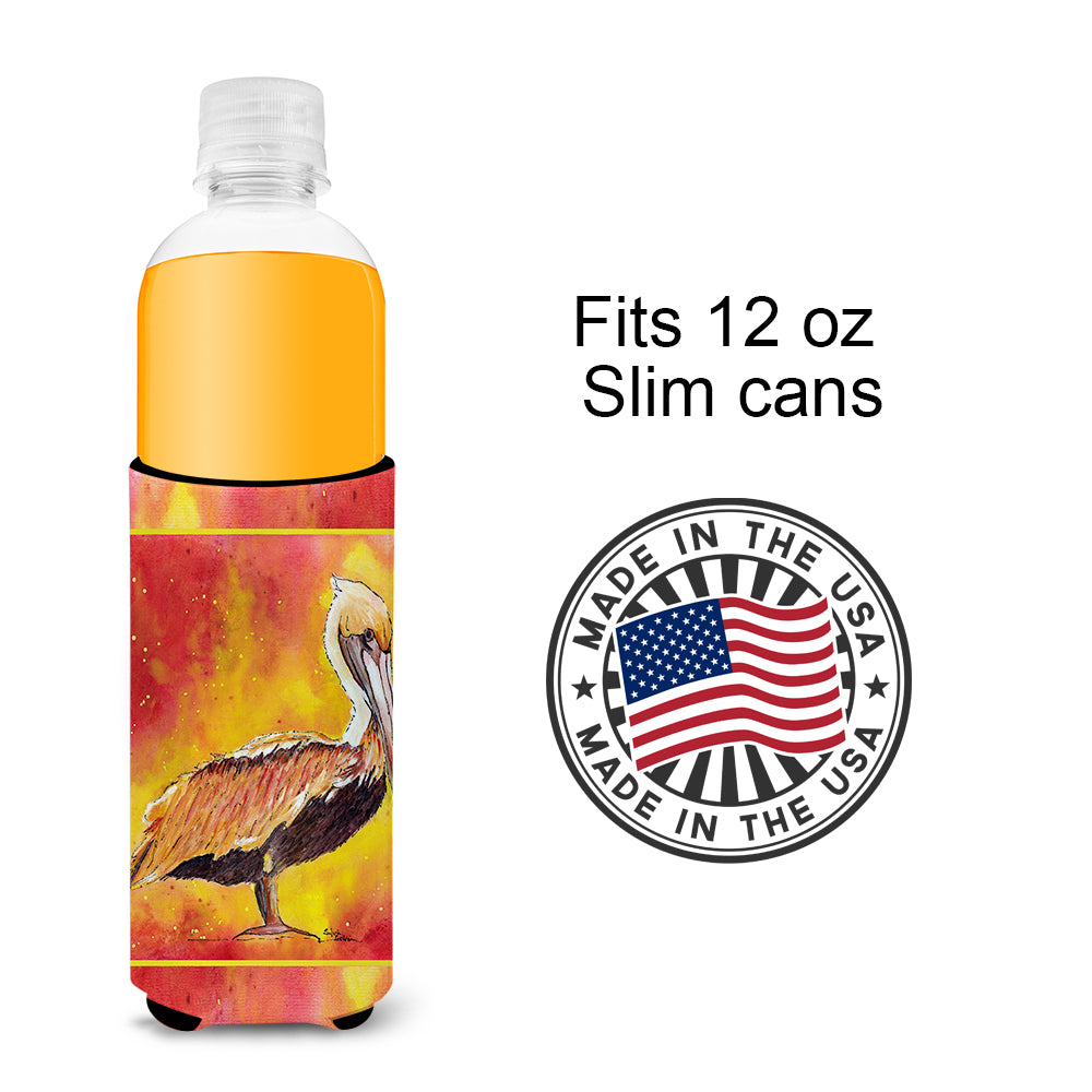 Brown Pelican Hot and Spicy Ultra Beverage Insulators for slim cans 8344MUK.