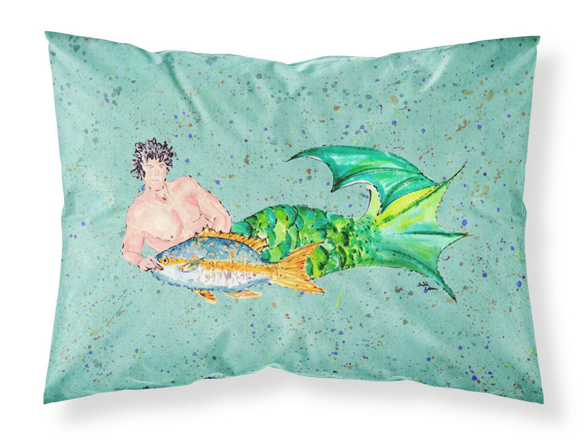 Merman Moisture wicking Fabric standard pillowcase by Caroline&#39;s Treasures