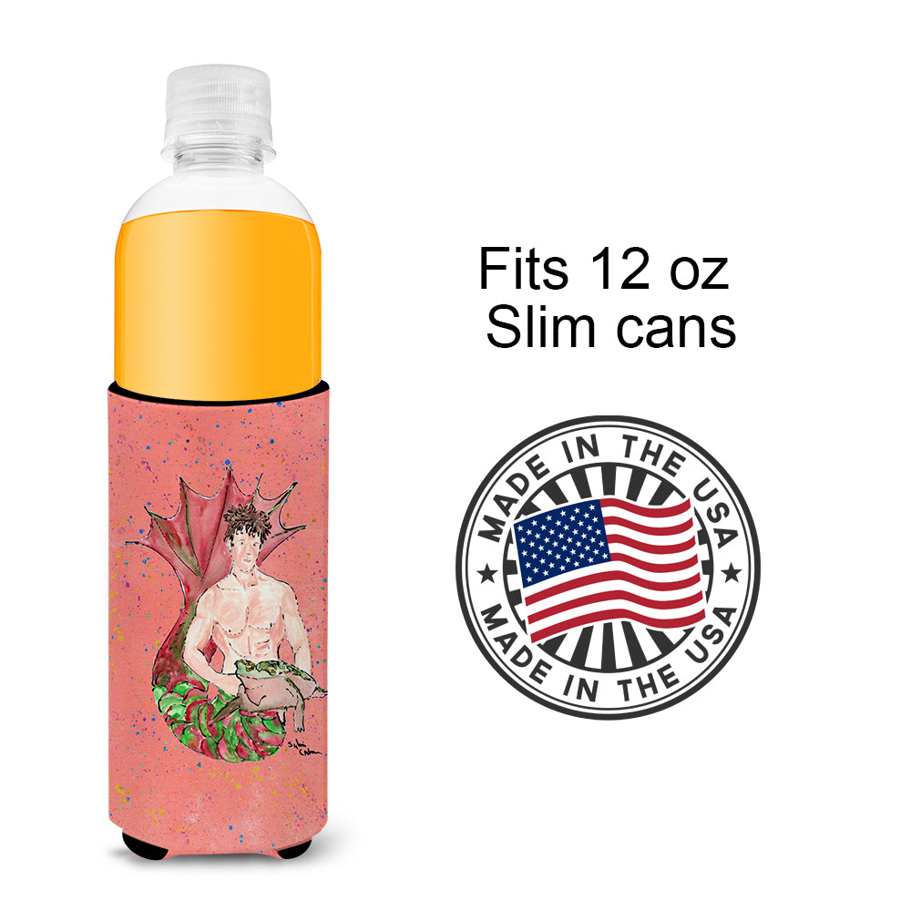Brunette Merman Ultra Beverage Insulators for slim cans 8348MUK.
