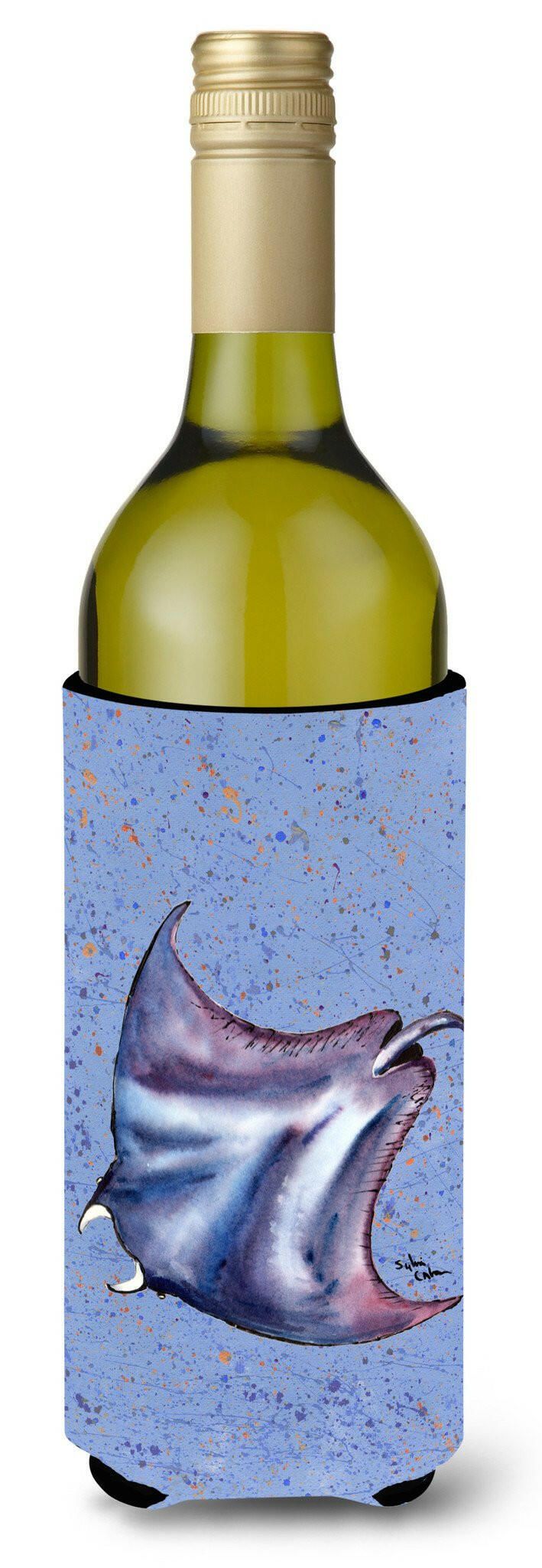 Stingray Stingray Wine Bottle Beverage Insulator Beverage Insulator Hugger by Caroline&#39;s Treasures