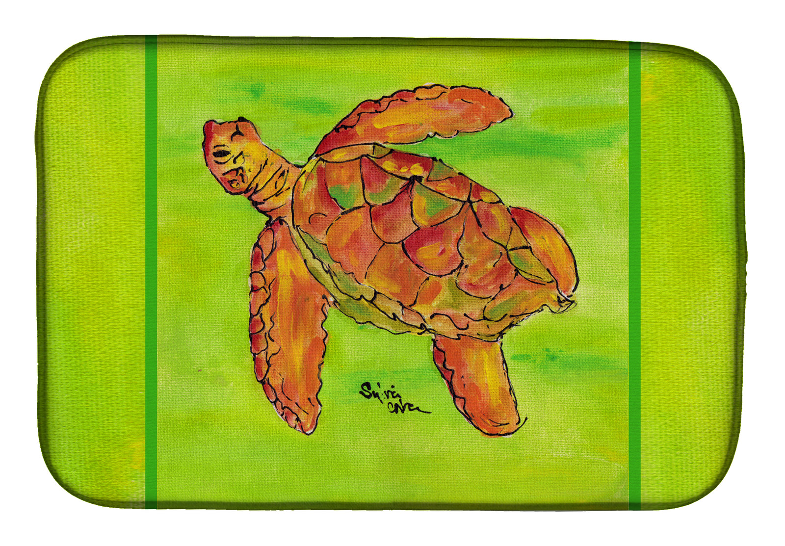 Turtle Dish Drying Mat 8376DDM  the-store.com.