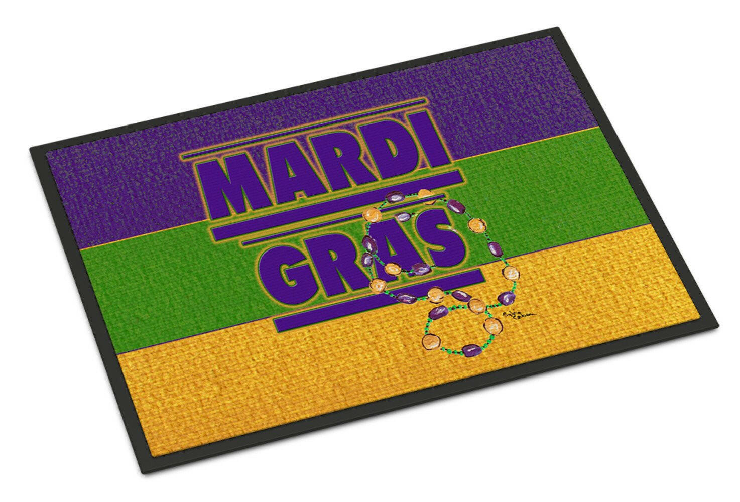 Mardi Gras Indoor or Outdoor Mat 24x36 Doormat - the-store.com