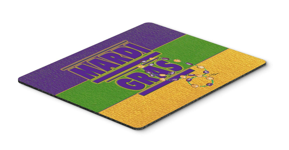 Mardi Gras Mouse Pad, Hot Pad or Trivet by Caroline&#39;s Treasures