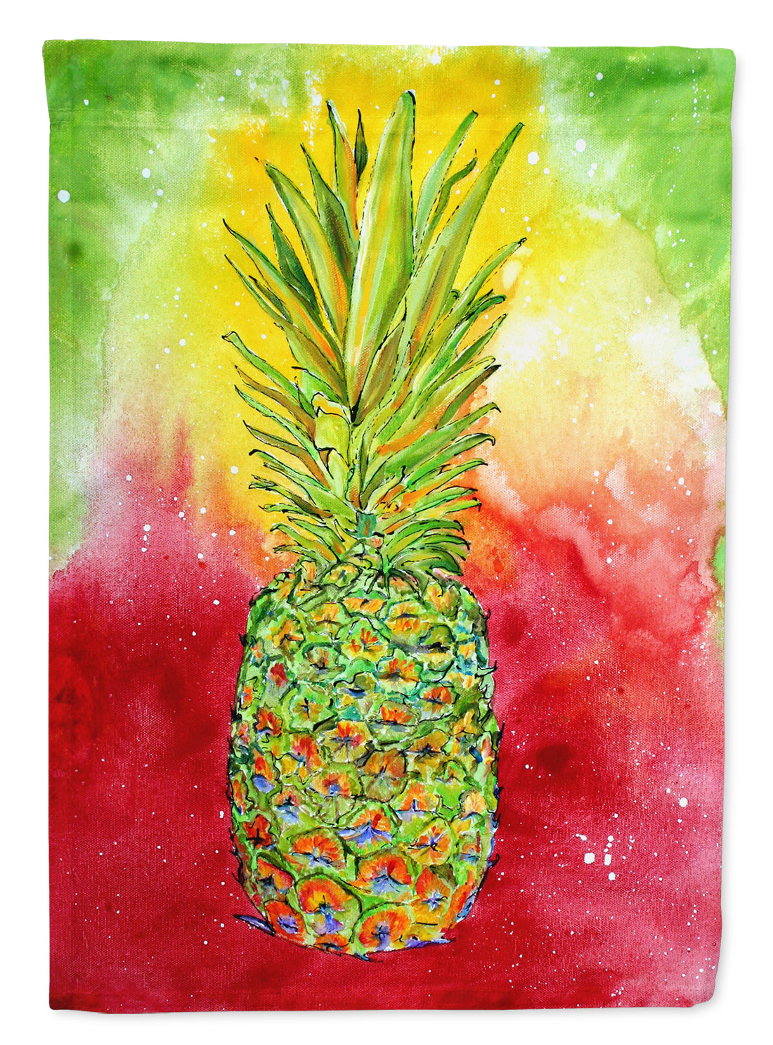 Pineapple  Flag Canvas House Size