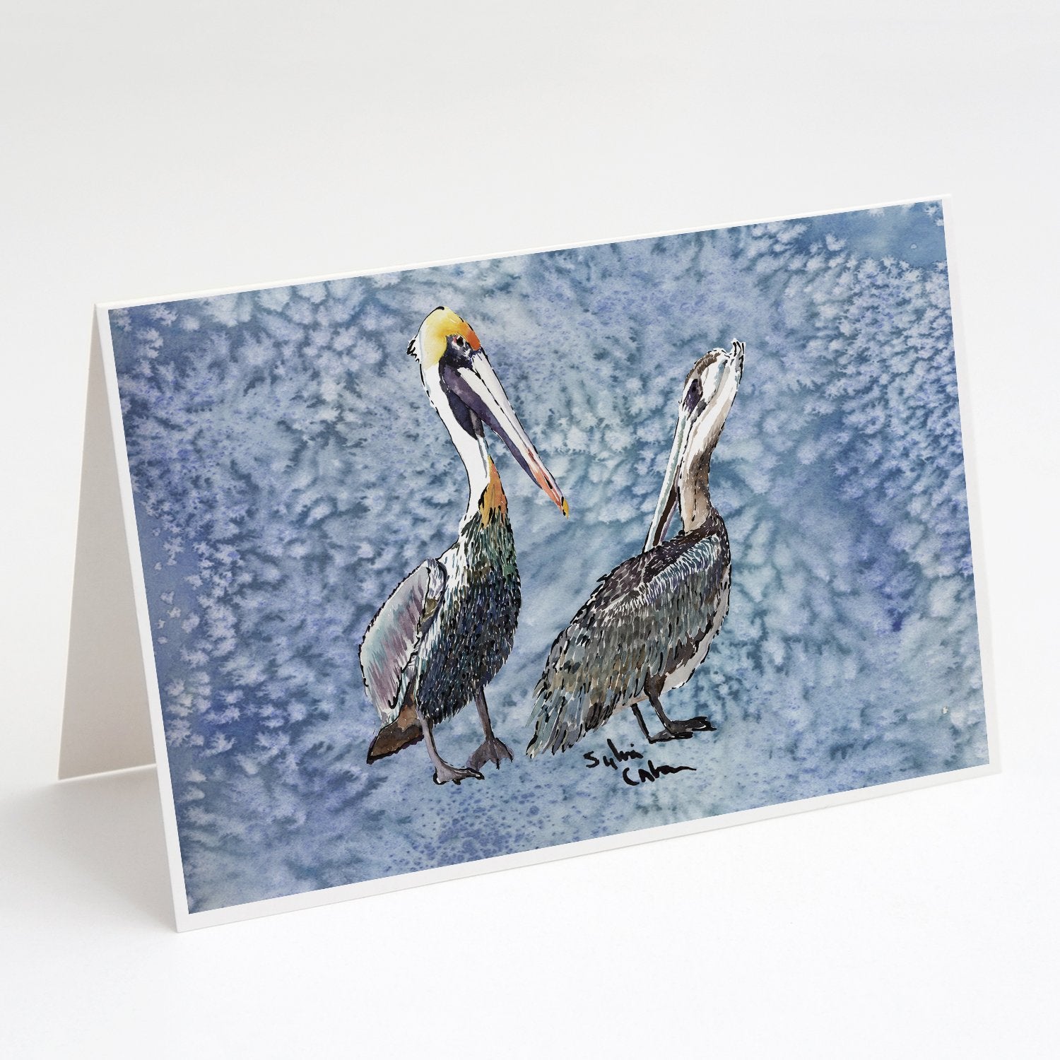 Buy this Pelican Cool Blue Greeting Cards and Envelopes Pack of 8