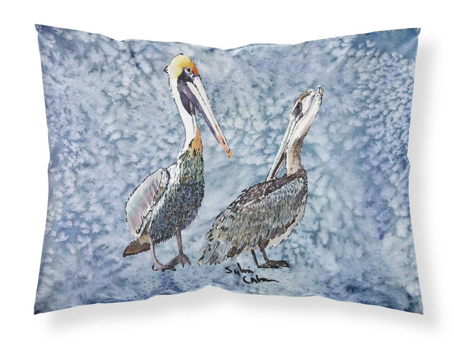 Pelican Moisture wicking Fabric standard pillowcase by Caroline's Treasures