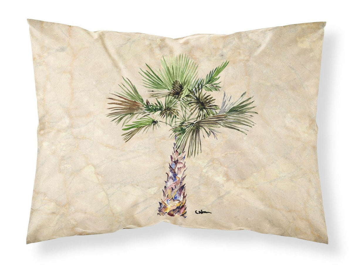 Palm Tree Moisture wicking Fabric standard pillowcase by Caroline&#39;s Treasures