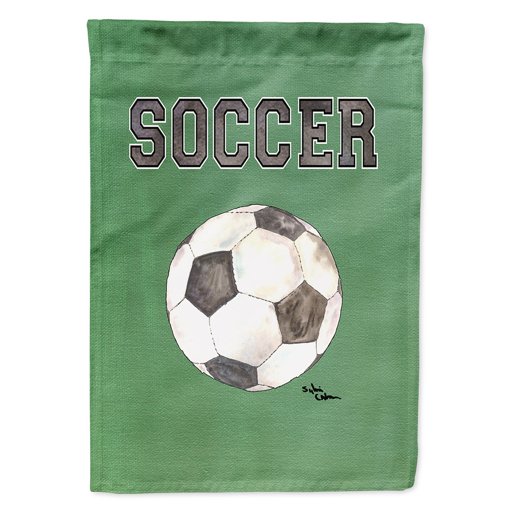 Soccer Flag Canvas House Size  the-store.com.