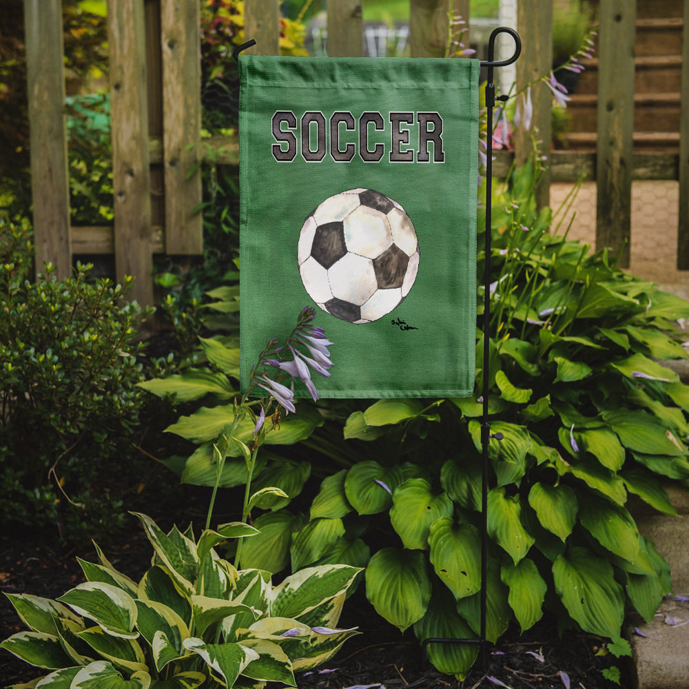 Soccer Flag Garden Size.
