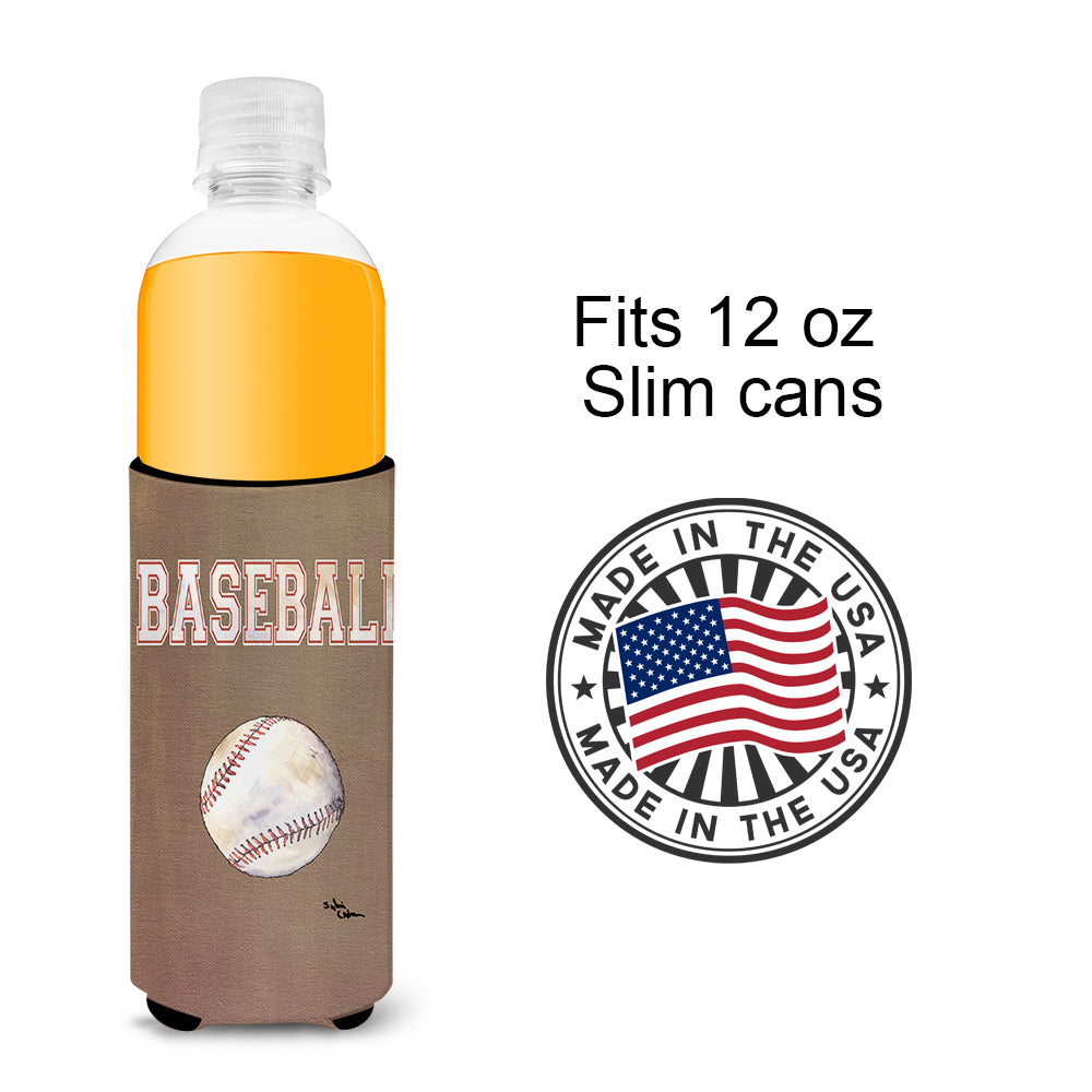 Baseball Ultra Beverage Insulators for slim cans 8485MUK.