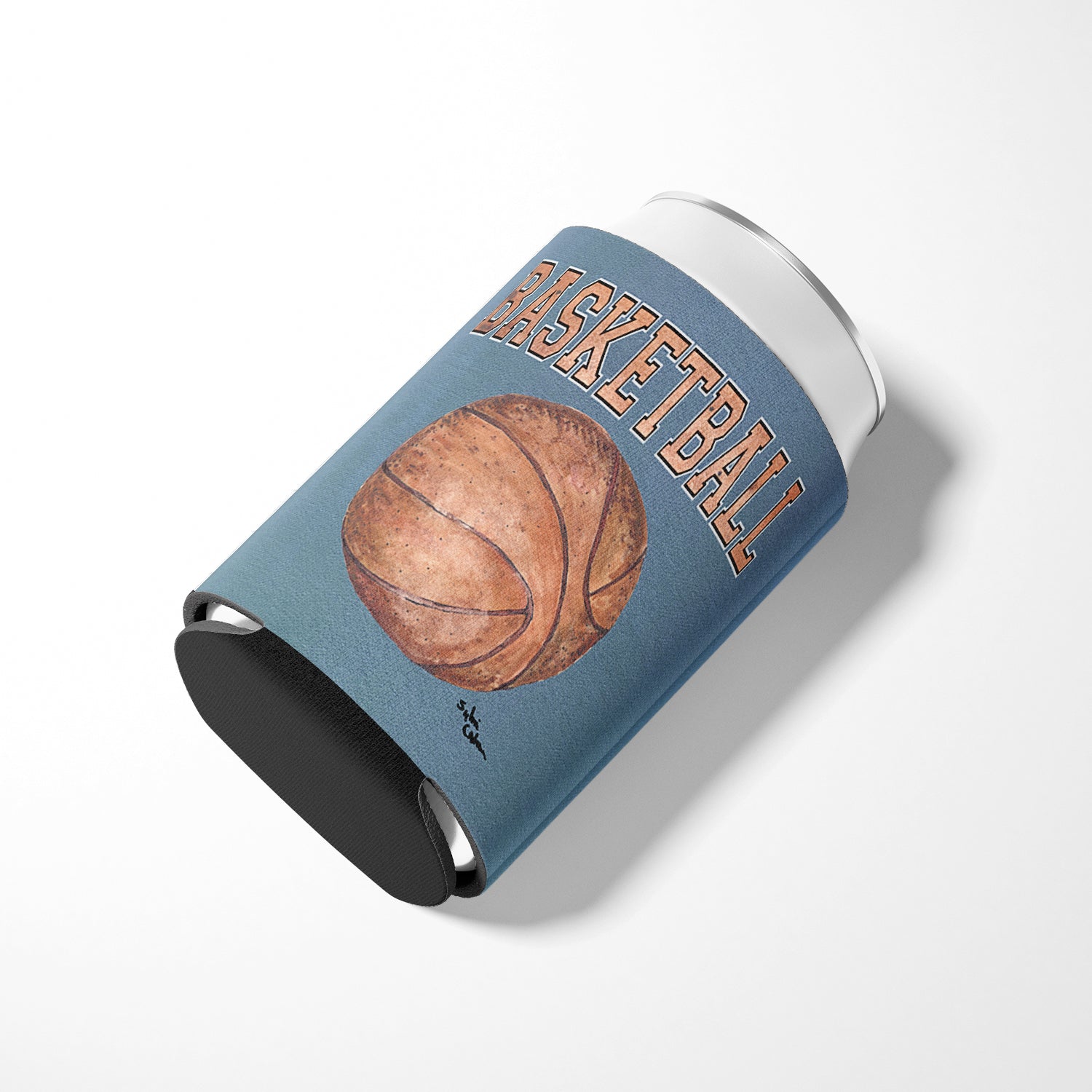 Basketball Can or Bottle Beverage Insulator Hugger