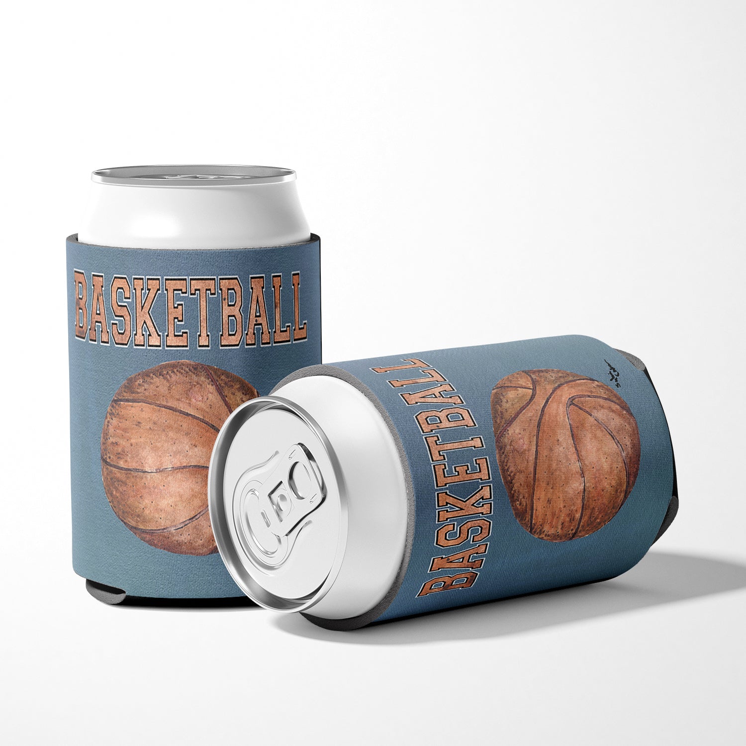 Basketball Can or Bottle Beverage Insulator Hugger.