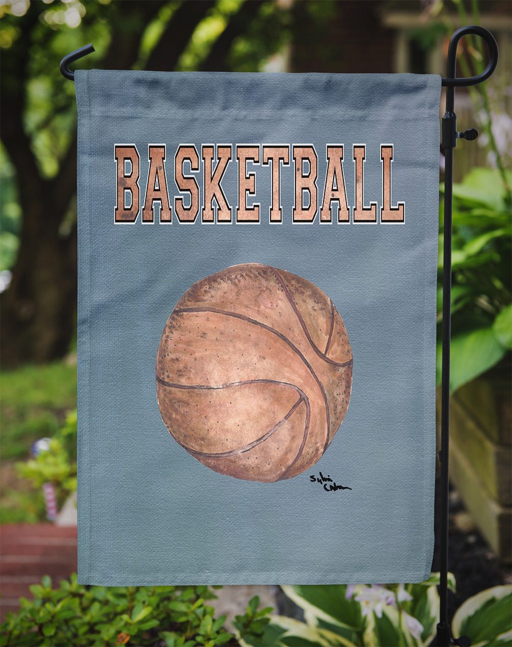 Basketball Flag Garden Size.
