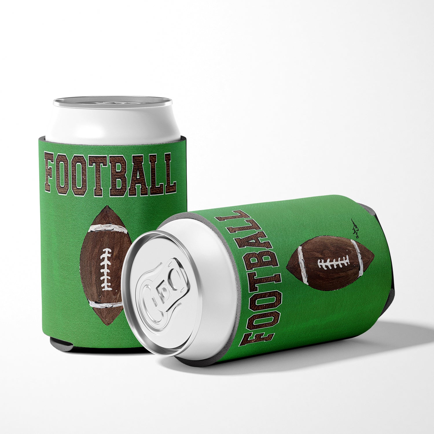 Football Can or Bottle Beverage Insulator Hugger