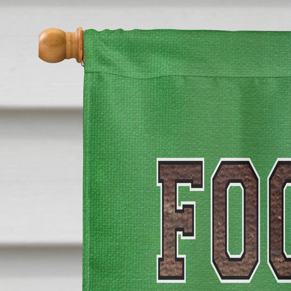 Football Flag Canvas House Size  the-store.com.