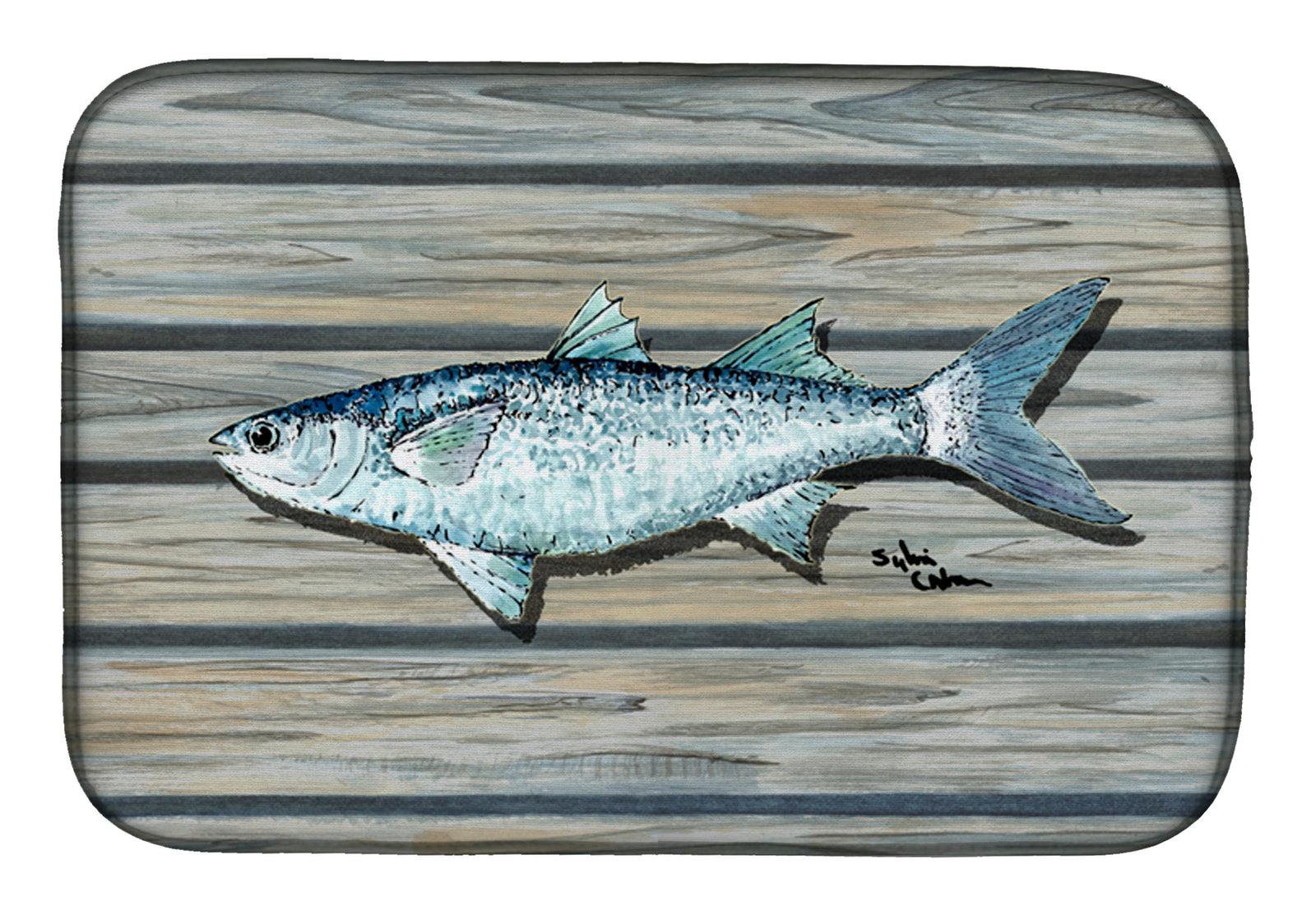 Fish Mullet Dish Drying Mat 8490DDM  the-store.com.