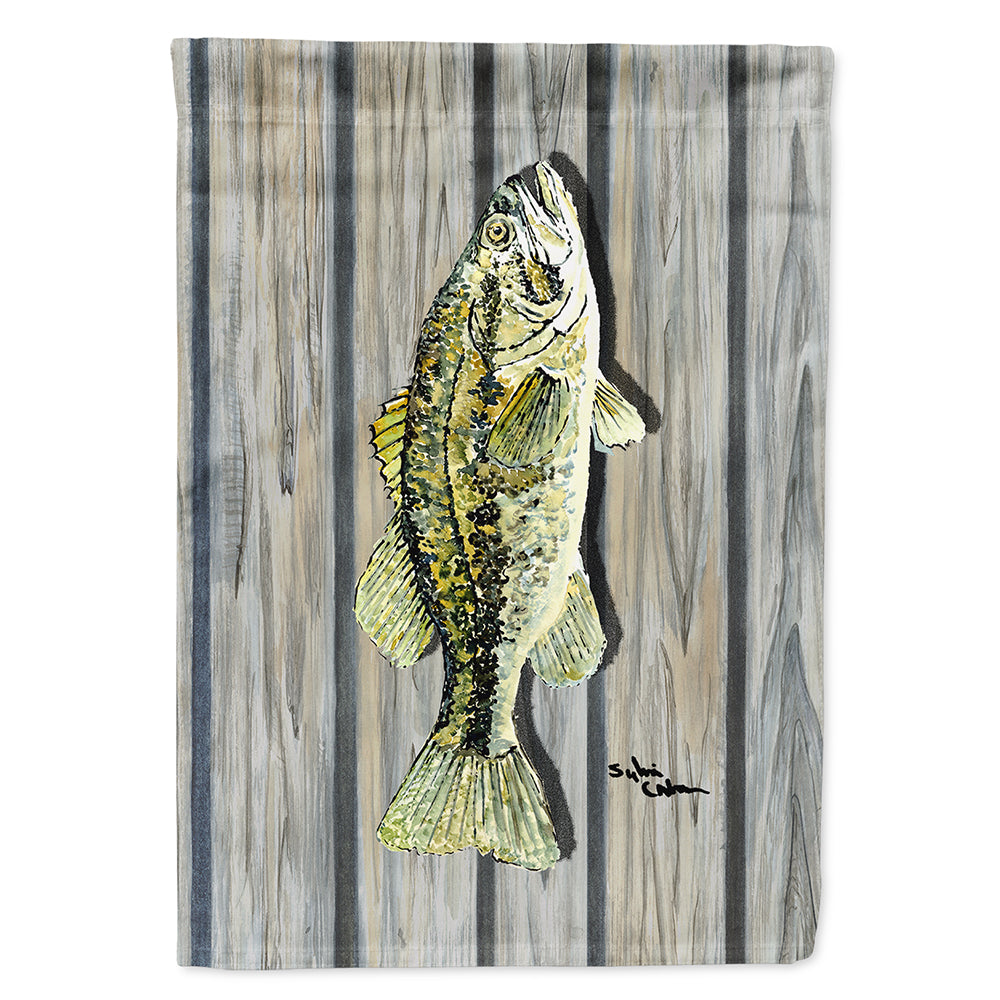 Fish Bass Flag Canvas House Size