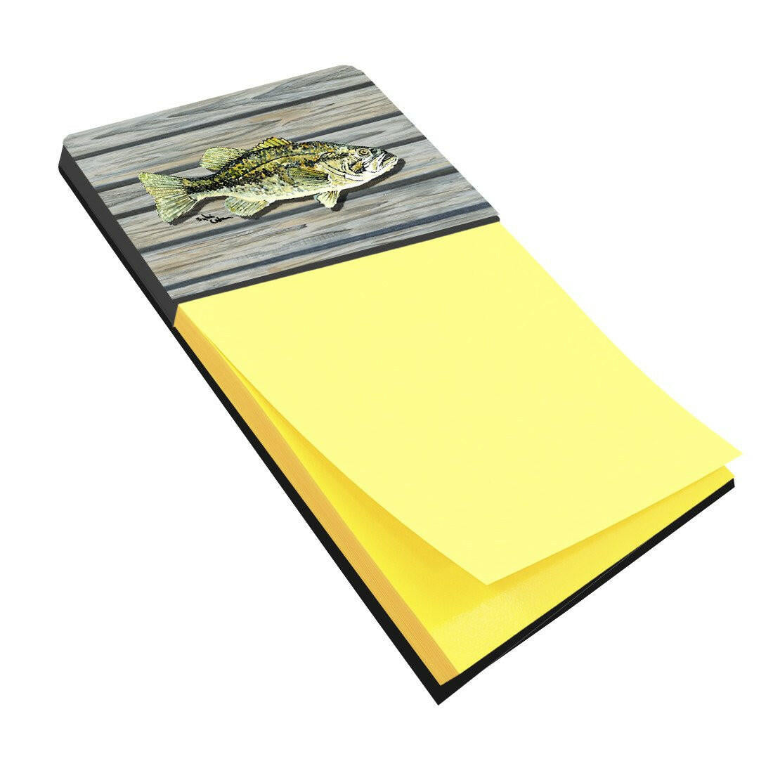 Fish Bass Small Mouth Refiillable Sticky Note Holder or Postit Note Dispenser 8493SN by Caroline&#39;s Treasures