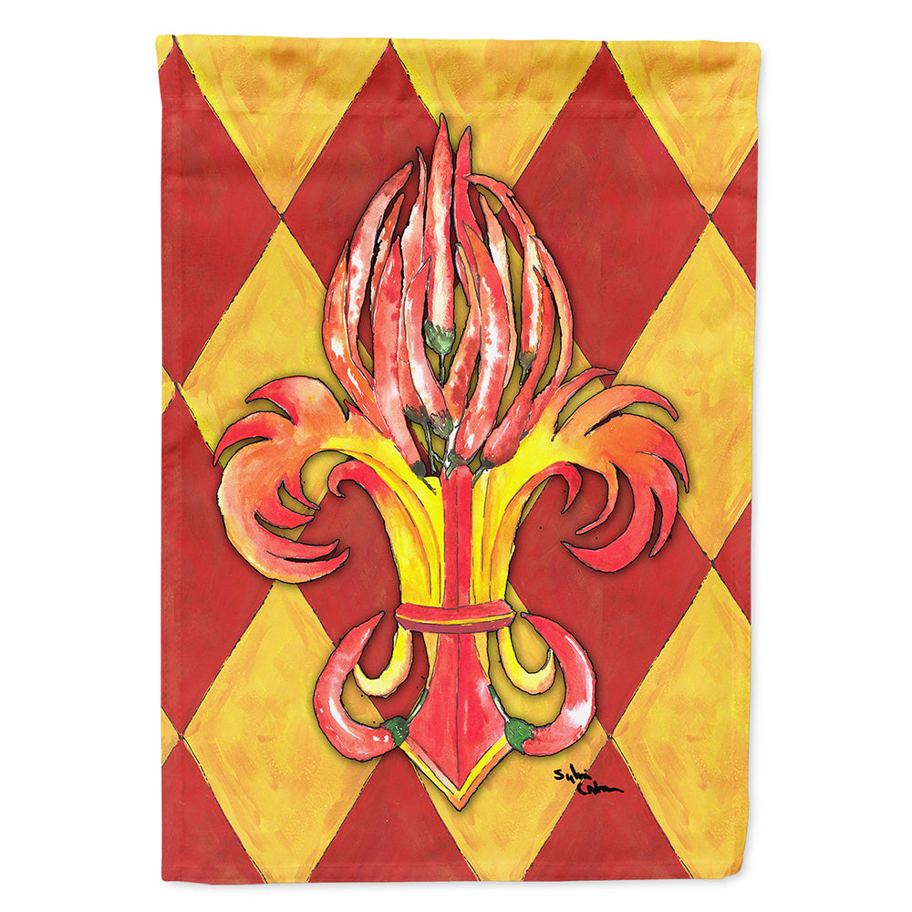 Hot Peppers  Flag Canvas House Size