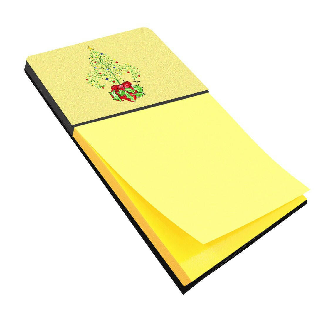 Christmas Tree Fleur de lis Refiillable Sticky Note Holder or Postit Note Dispenser 8501SN by Caroline&#39;s Treasures
