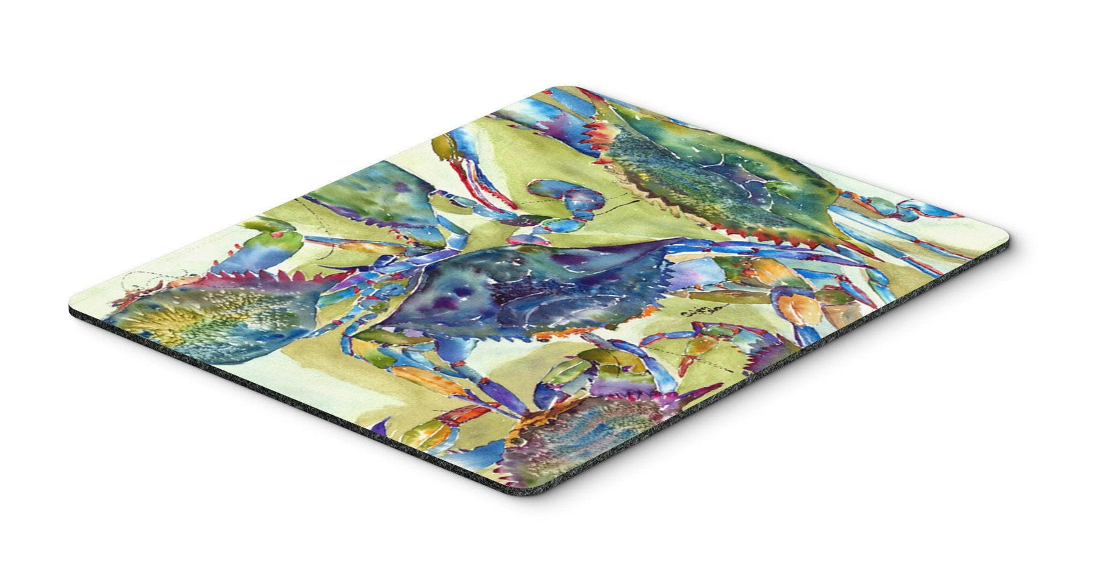 Crab All Over Mouse Pad, Hot Pad or Trivet by Caroline's Treasures