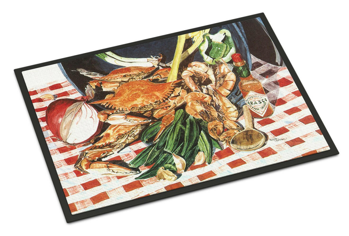 Crab Boil Indoor or Outdoor Mat 24x36 Doormat - the-store.com