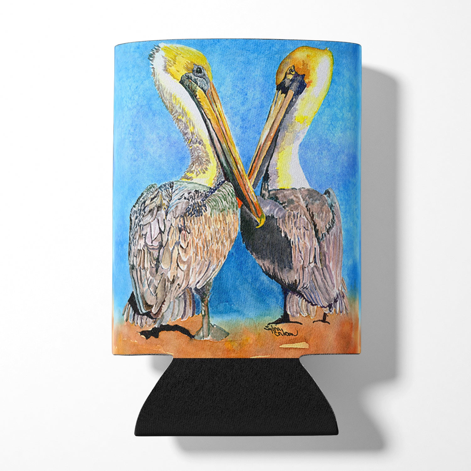Bird - Pelican Can or Bottle Beverage Insulator Hugger