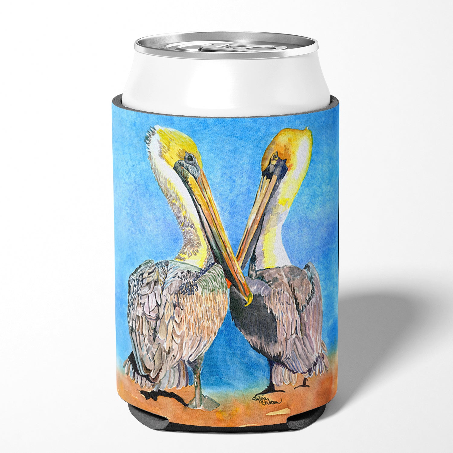 Bird - Pelican Canette ou Bouteille Isolant de Boisson Hugger