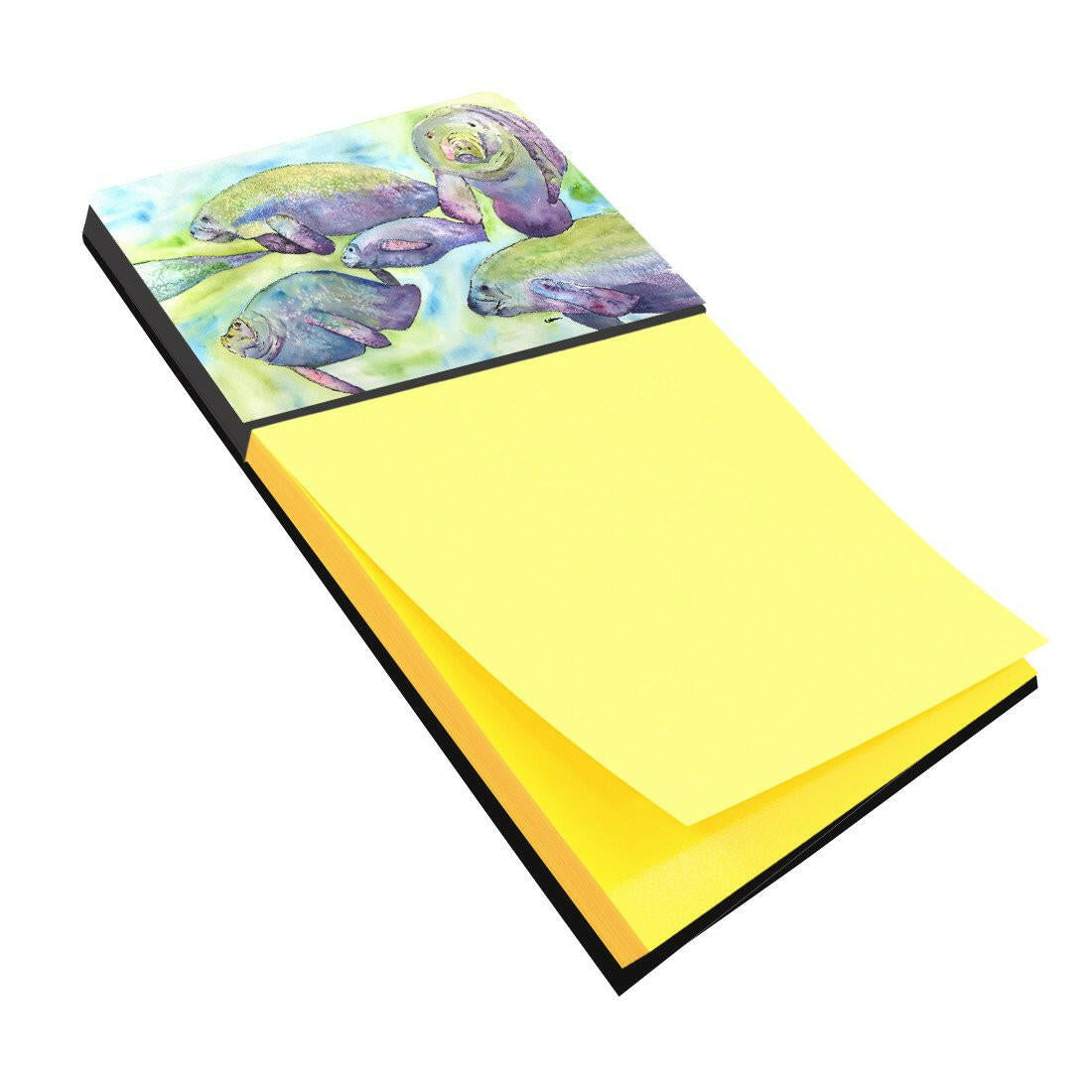 Manatee Refiillable Sticky Note Holder or Postit Note Dispenser 8544SN by Caroline&#39;s Treasures