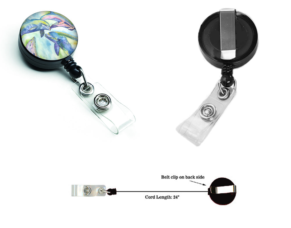 Caroline's Treasures Dolphin Retractable Badge Reel 8548BR