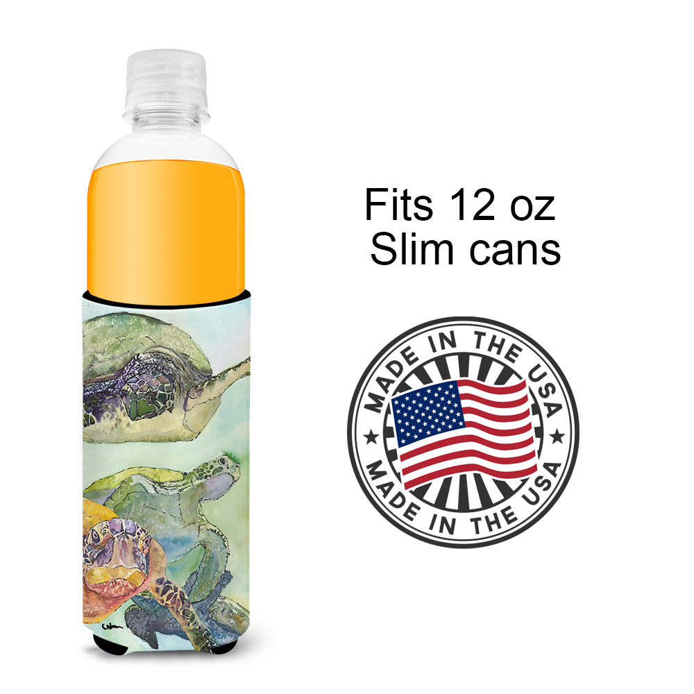 Turtle Loggerhead Ultra Beverage Insulators for slim cans 8549MUK.