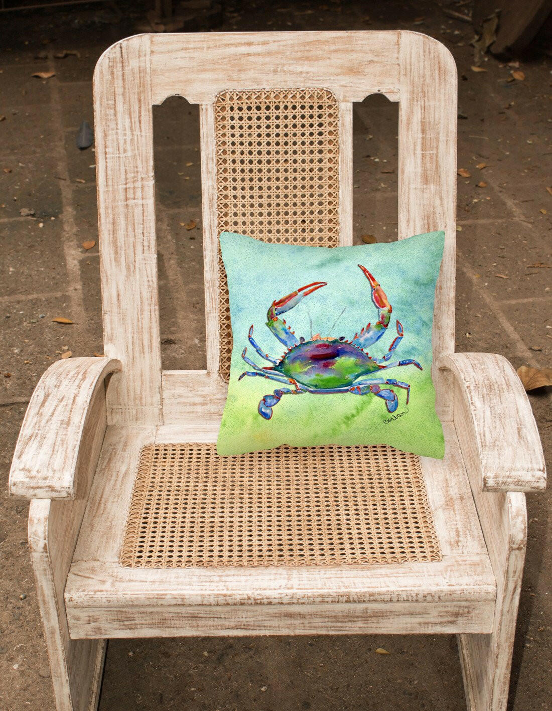 Crab Decorative   Canvas Fabric Pillow - the-store.com