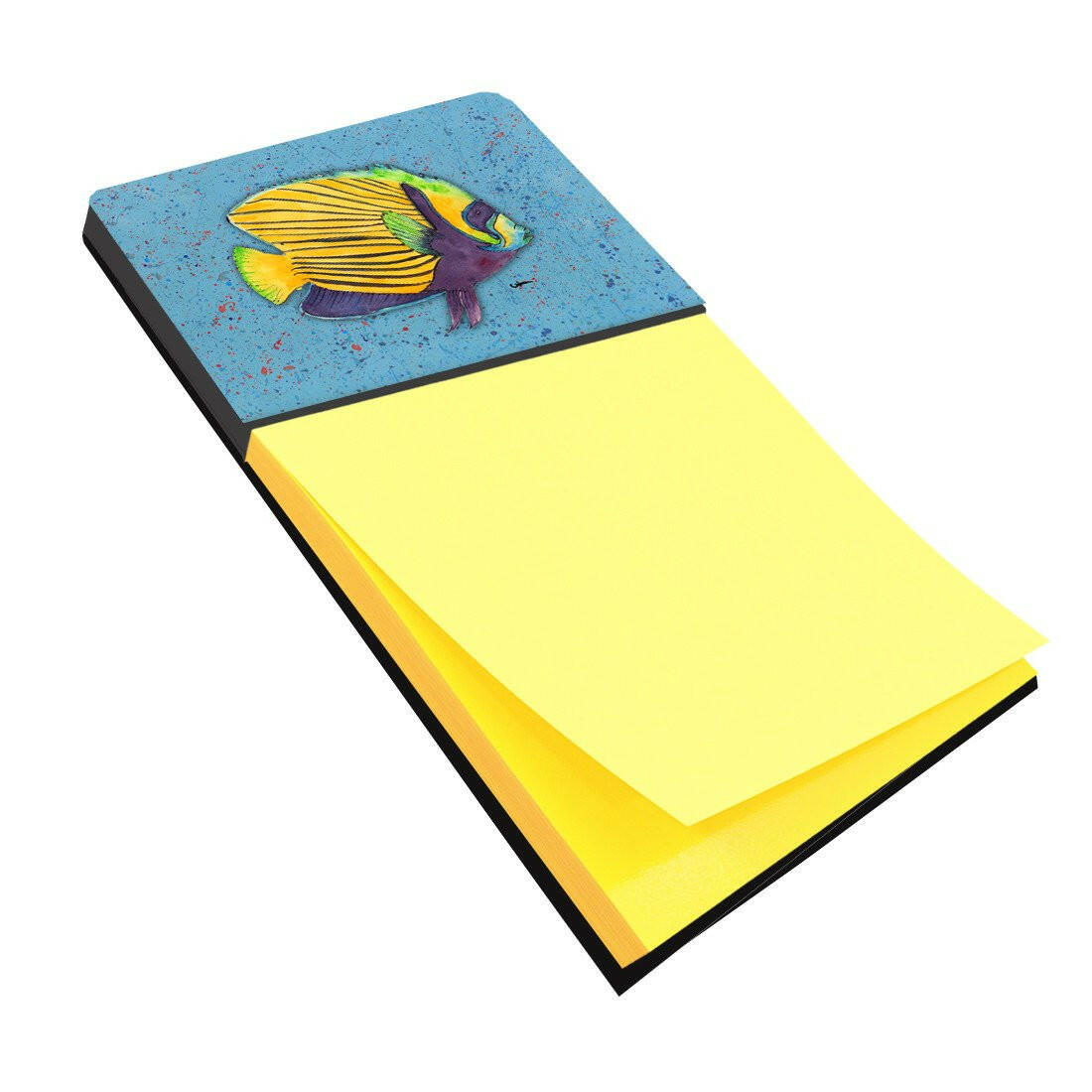 Tropical Fish on Blue Refiillable Sticky Note Holder or Postit Note Dispenser 8579SN by Caroline's Treasures