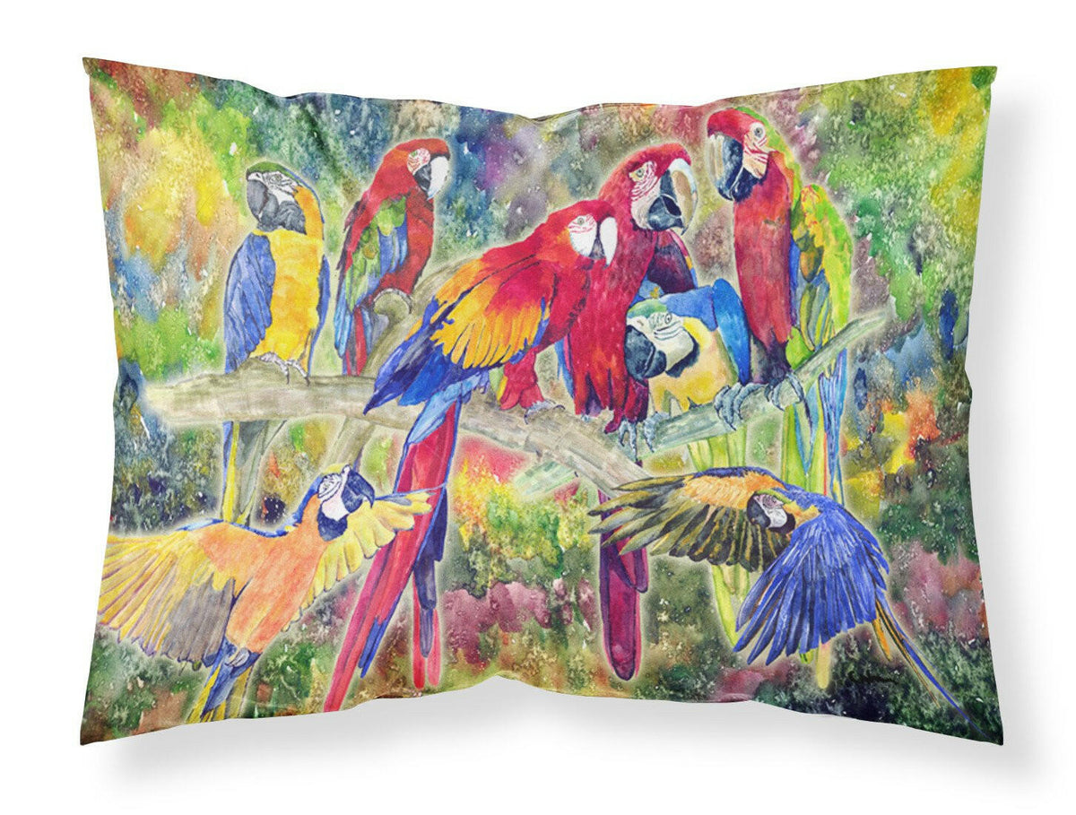 Parrot  Moisture wicking Fabric standard pillowcase by Caroline&#39;s Treasures