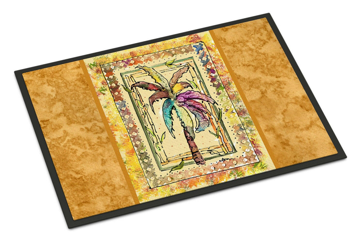 Palm Tree Indoor or Outdoor Mat 18x27 8614MAT - the-store.com