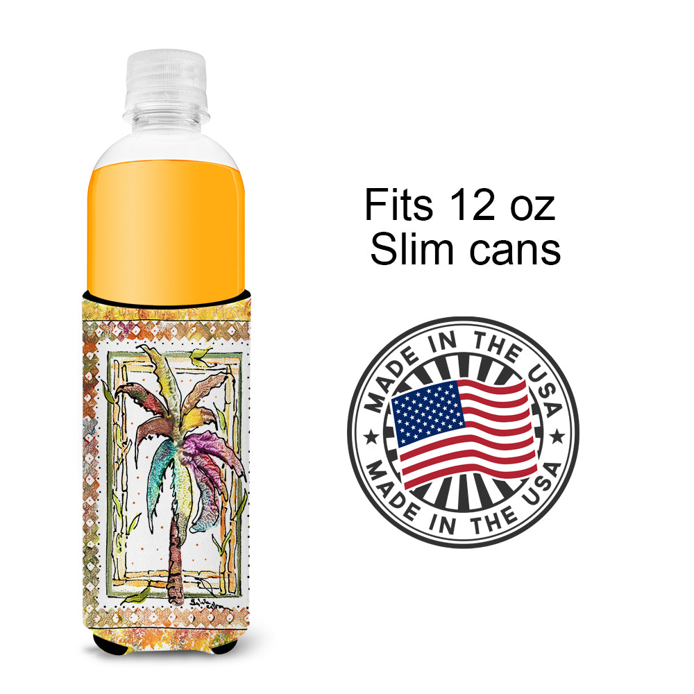 Palm Tree Ultra Beverage Insulators for slim cans 8614MUK