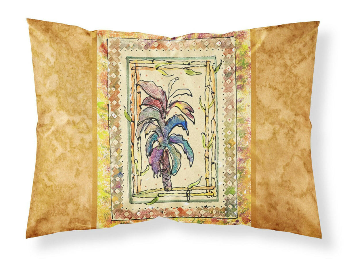 Palm Tree  Moisture wicking Fabric standard pillowcase by Caroline&#39;s Treasures
