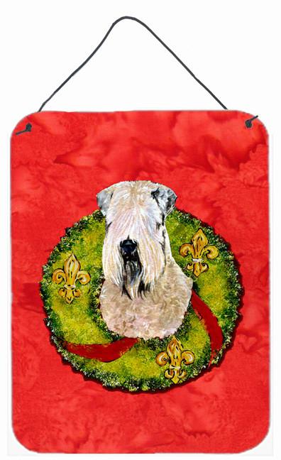 Wheaten Terrier Soft Coated Aluminium Metal Wall or Door Hanging Prints by Caroline&#39;s Treasures