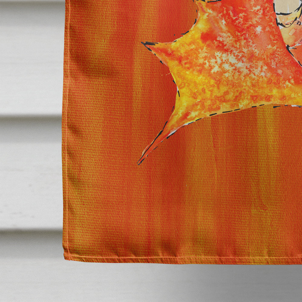 Halloween Mermaid in Witches Hat Flag Canvas House Size